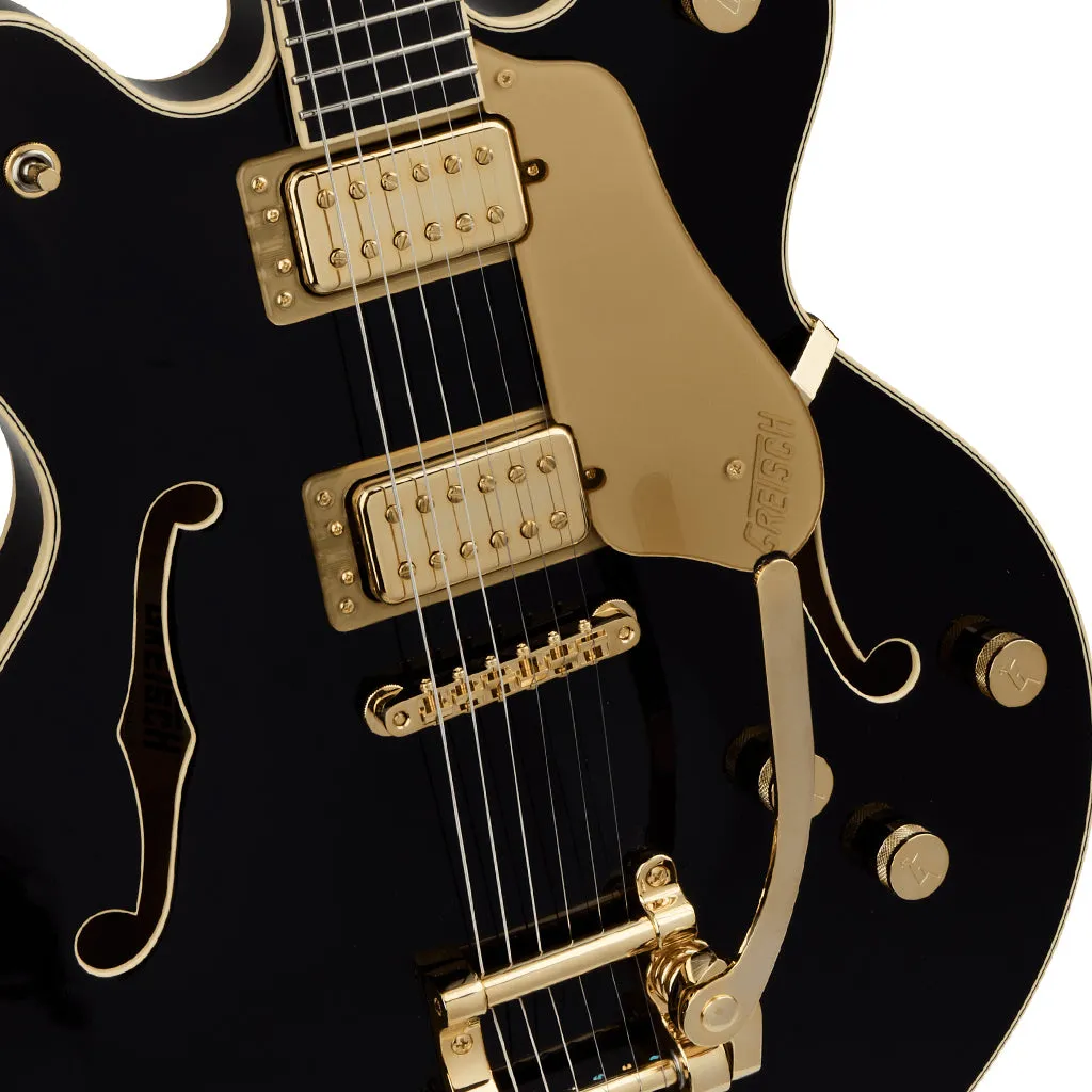 Gretsch Broadkaster LX Center Block with String Thru Bigsby Ebony Fingerboard Black
