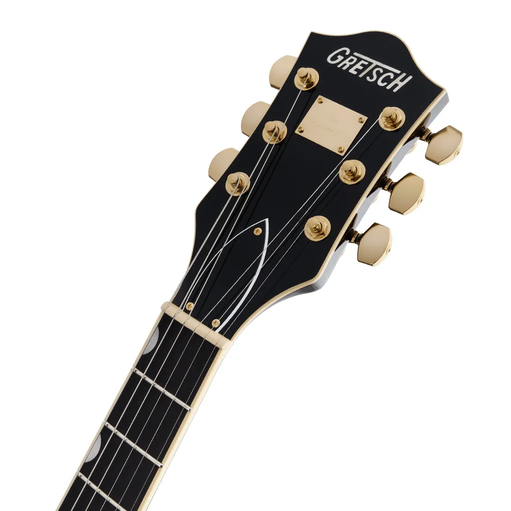 Gretsch Broadkaster LX Center Block with String Thru Bigsby Ebony Fingerboard Black