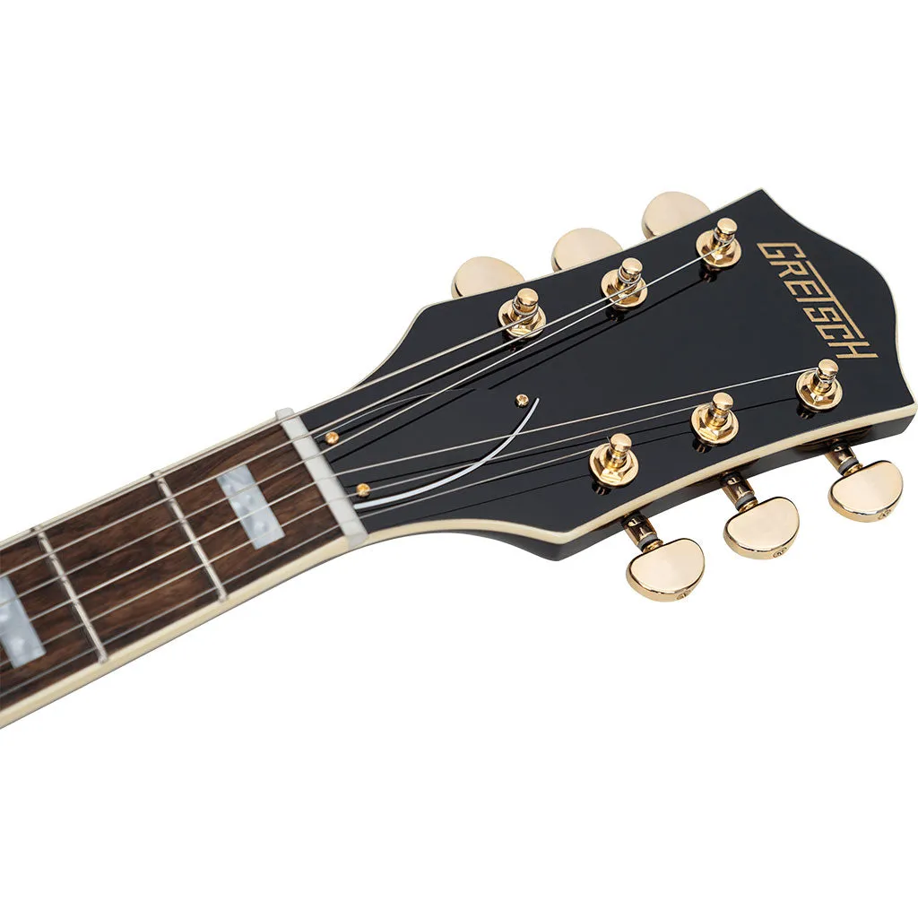 Gretsch G2627TG Streamliner Center Block with Bigsby and Gold Hardware, Laurel Fingerboard, Black