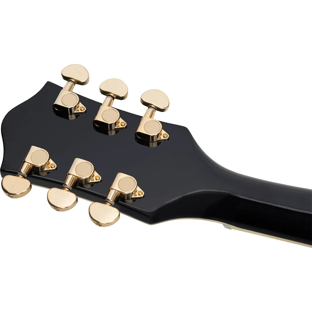 Gretsch G2627TG Streamliner Center Block with Bigsby and Gold Hardware, Laurel Fingerboard, Black
