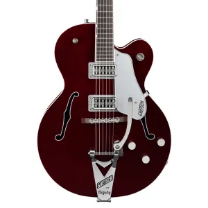 Gretsch - G6119T-ET Players Edition Tennessee Rose Electrotone Hollow Body with String-Thru Bigsby - Dark Cherry Stain