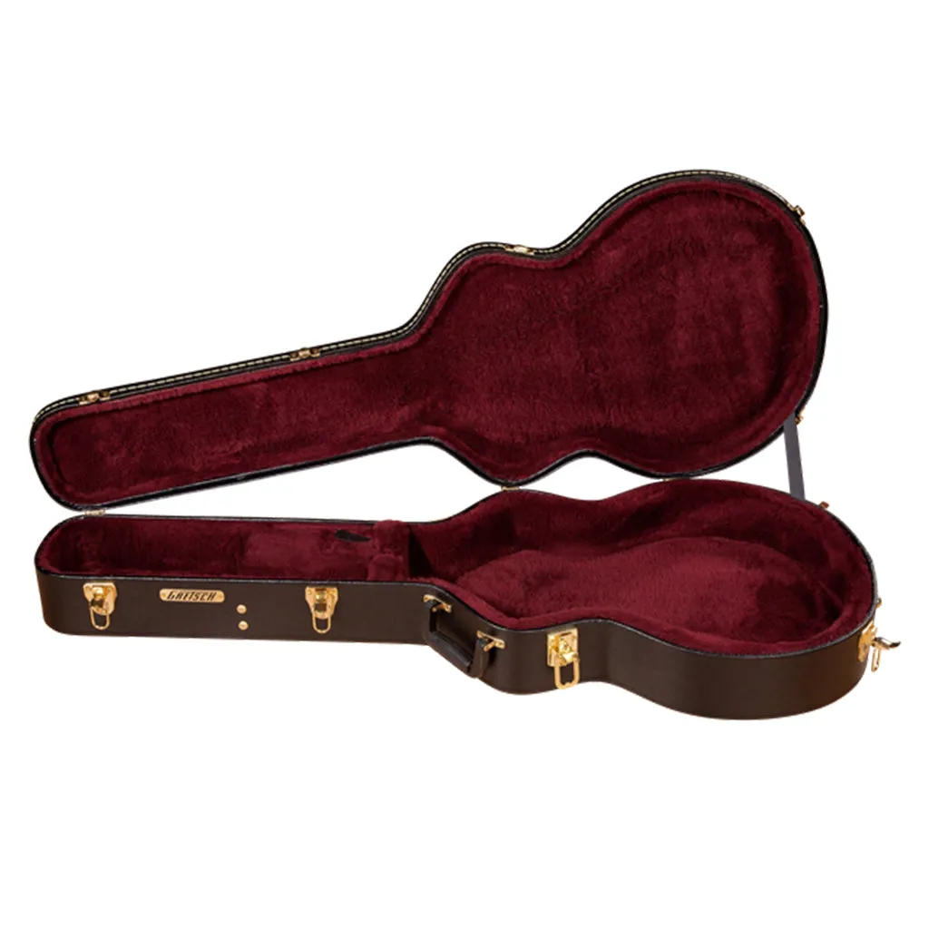 Gretsch - G6119T-ET Players Edition Tennessee Rose Electrotone Hollow Body with String-Thru Bigsby - Dark Cherry Stain