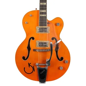 Gretsch G6120RHH Reverend Horton Heat Signature Hollow Body with Bigsby - Ebony Fingerboard - Orange Stain Lacquer