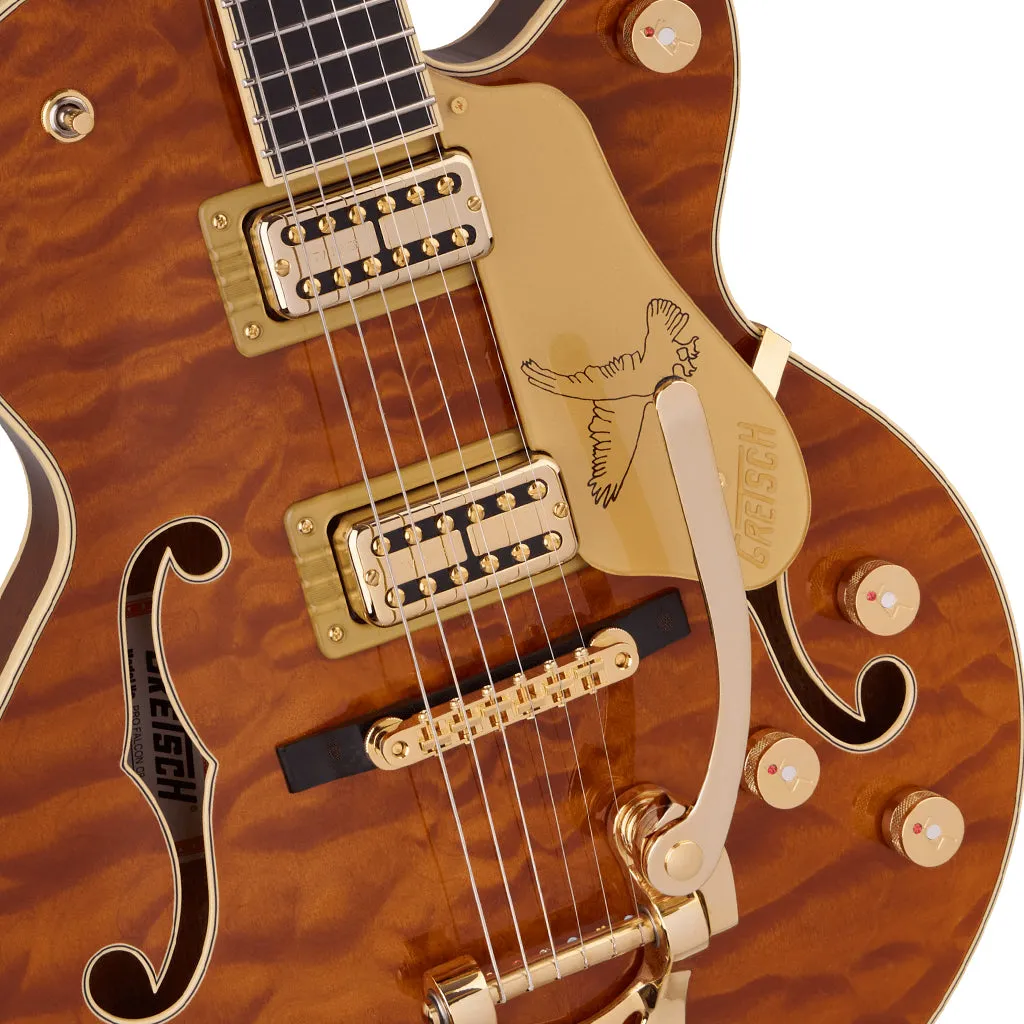 Gretsch Limited Edition Falcon Center Block Jr with Bigsby Ebony Fingerboard Roundup Orange