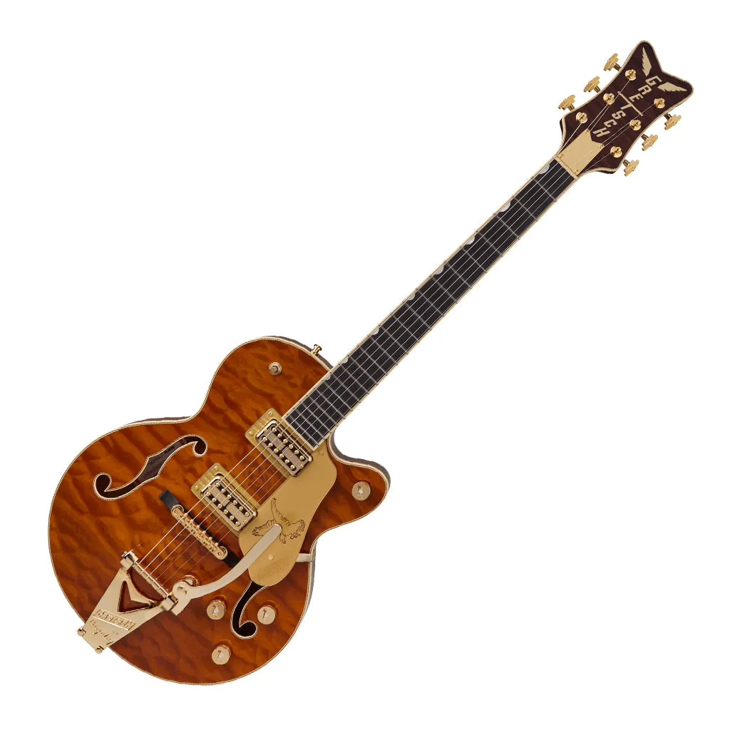 Gretsch Limited Edition Falcon Center Block Jr with Bigsby Ebony Fingerboard Roundup Orange
