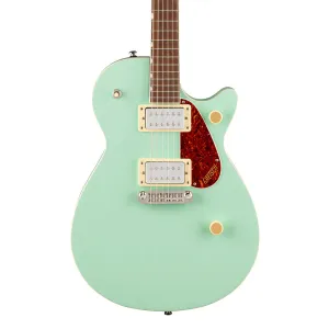 Gretsch Streamliner Jet Club Single-Cut with Wraparound and Laurel Fingerboard - Mint Metallic