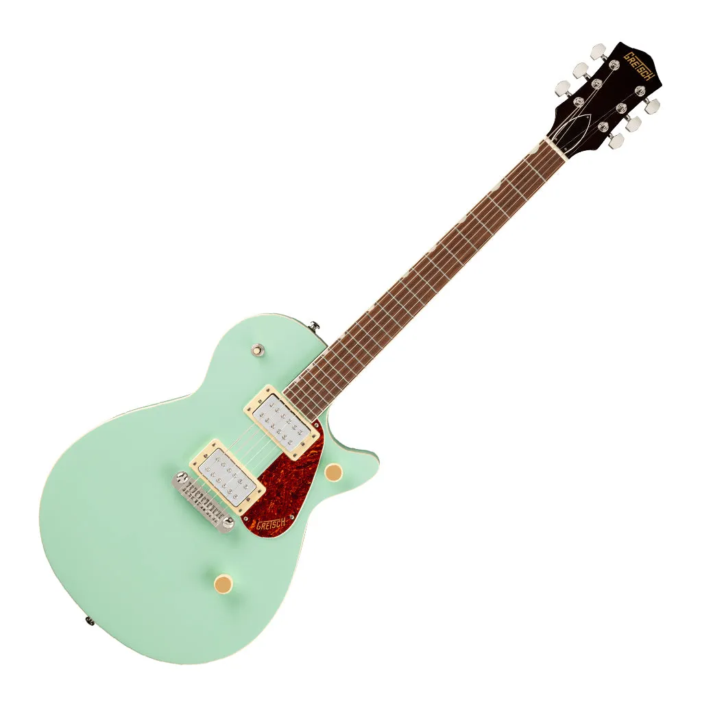 Gretsch Streamliner Jet Club Single-Cut with Wraparound and Laurel Fingerboard - Mint Metallic