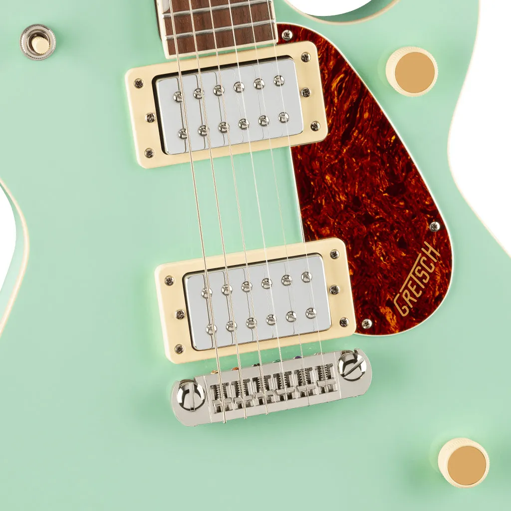 Gretsch Streamliner Jet Club Single-Cut with Wraparound and Laurel Fingerboard - Mint Metallic