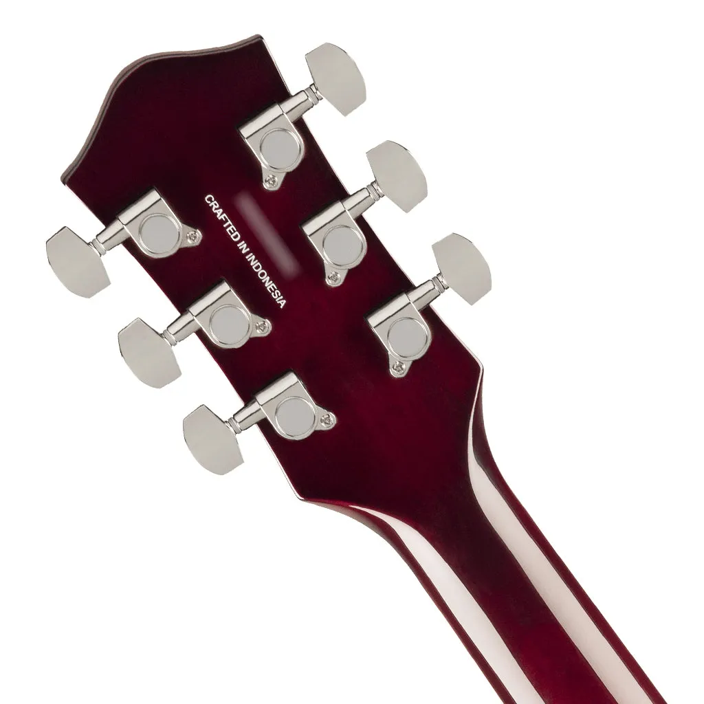 Gretsch Streamliner Jet Club Single-Cut with Wraparound and Laurel Fingerboard - Mint Metallic