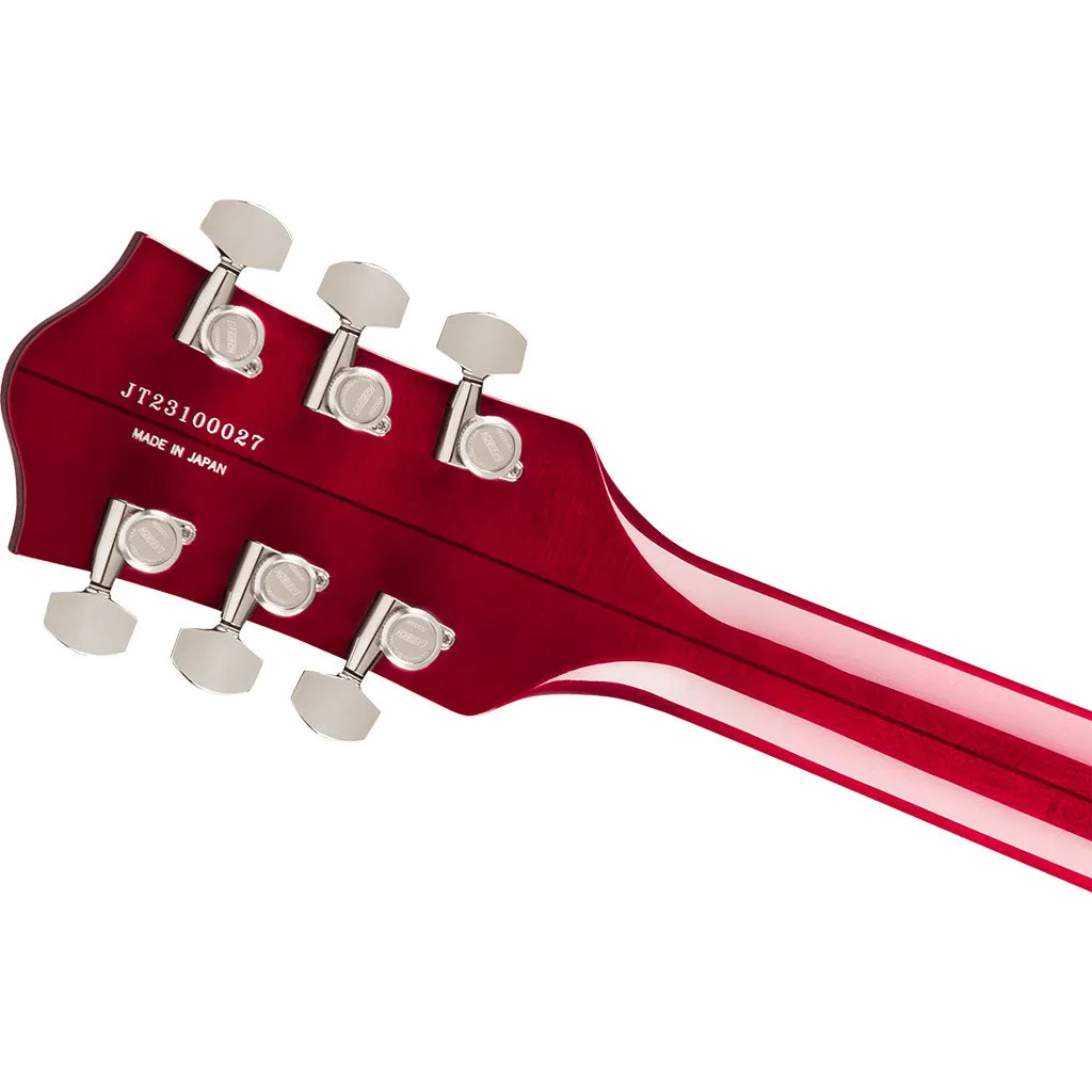 Gretsch Tennessean Hollow Body Rosewood Fingerboard with String Thru Bigsby and Nickel Hardware - Deep Cherry