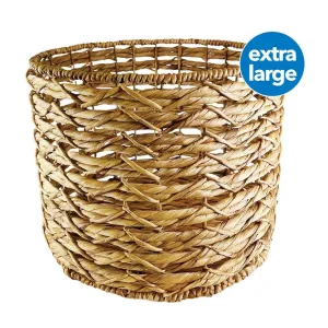 H&G Laura Basket, Natural, Xlarge