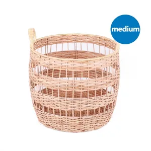 H&G Marie Basket, Natural, Medium