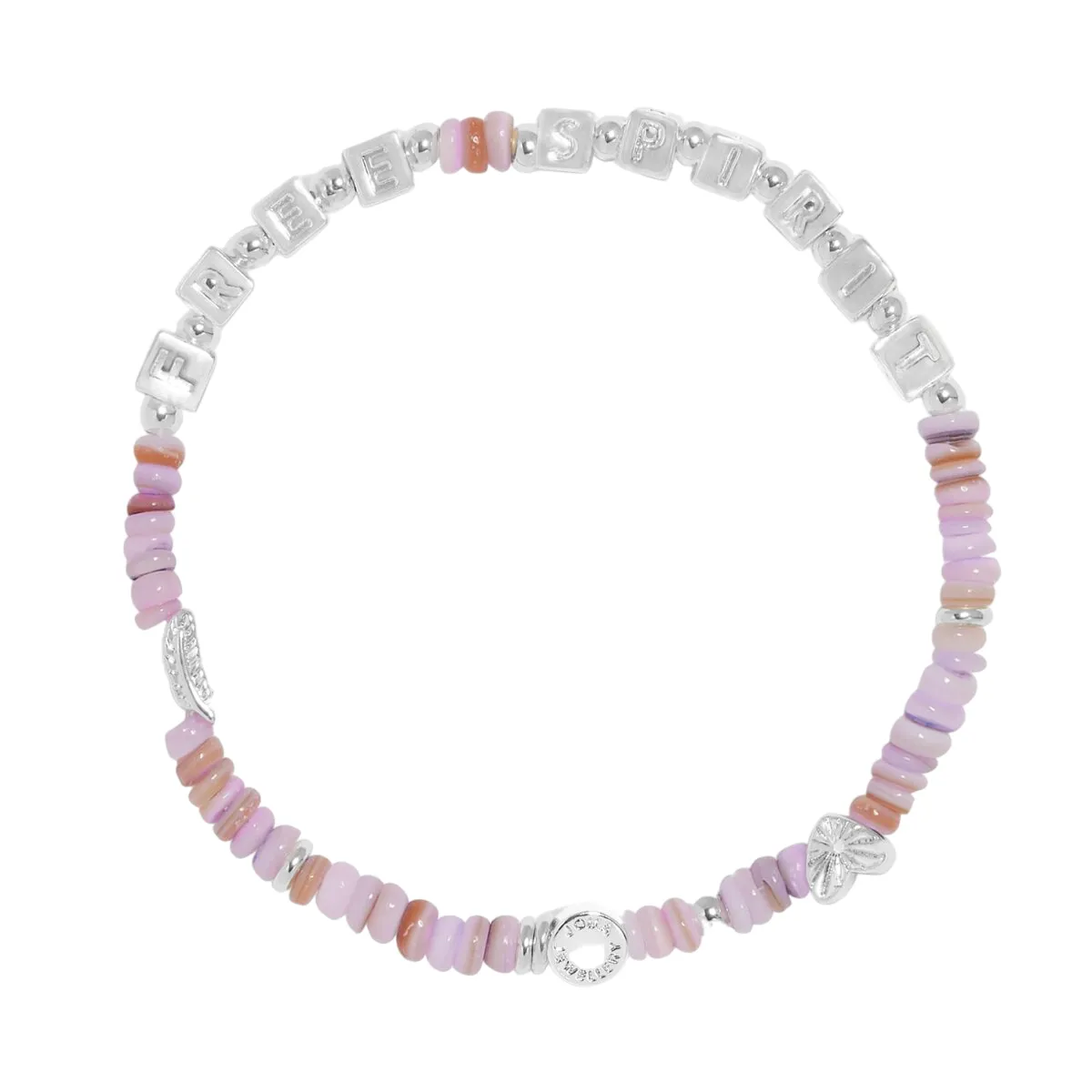 Happy Little Moments 'Free Spirit' Bracelet | Silver Plated