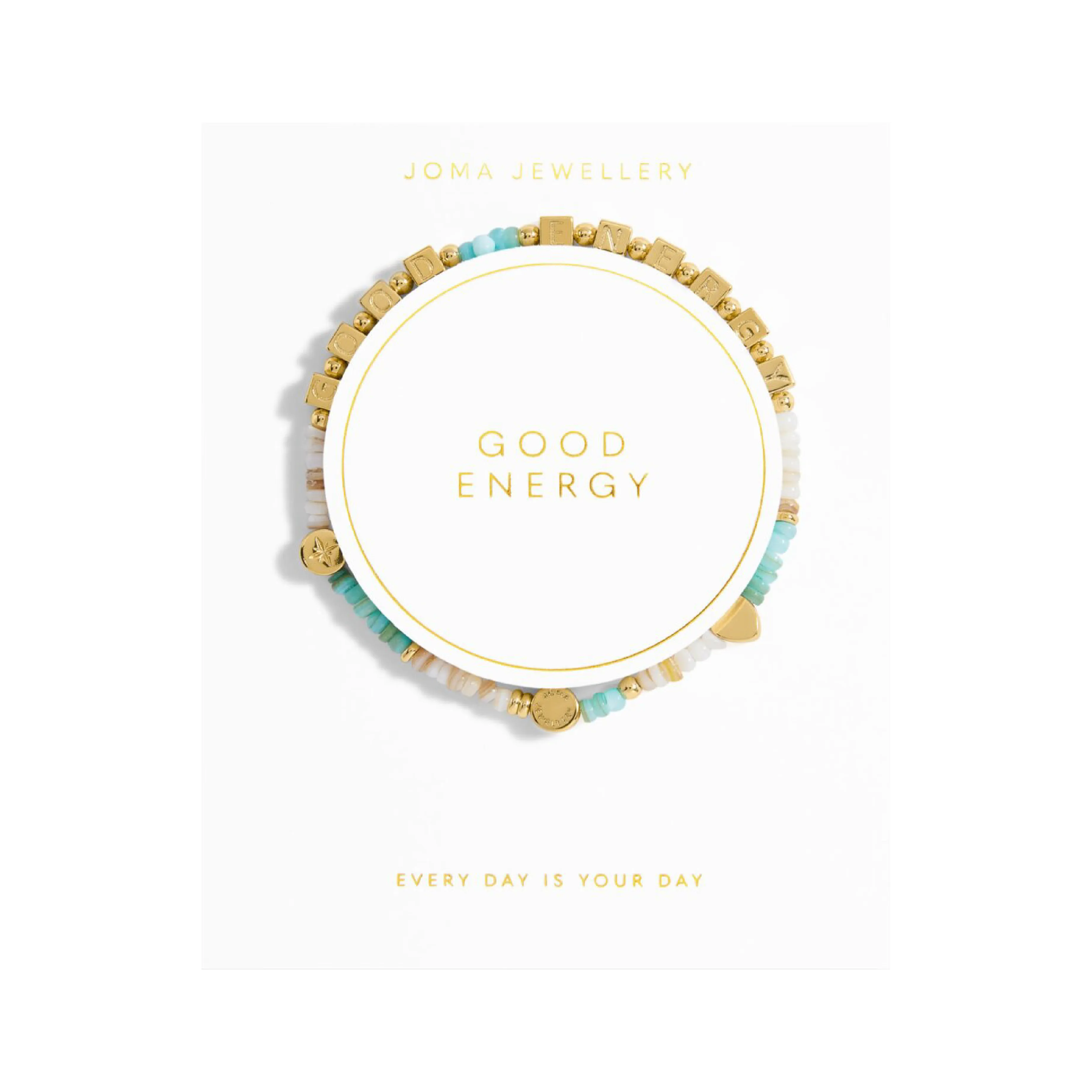 Happy Little Moments 'Good Energy' Bracelet | Gold Plated