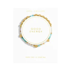 Happy Little Moments 'Good Energy' Bracelet | Gold Plated