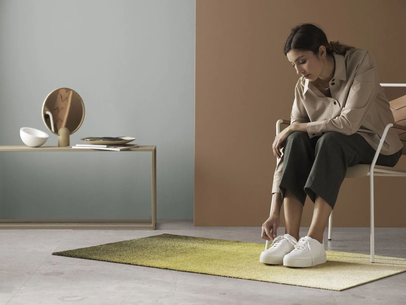 Heymat Doormat Dis Moss, 45x150 Cm