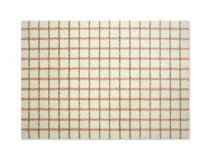 Heymat Grid Doormat Lime Candycane, 85x115 Cm