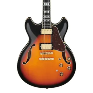 Ibanez AS113 BS Electric Guitar W/Case