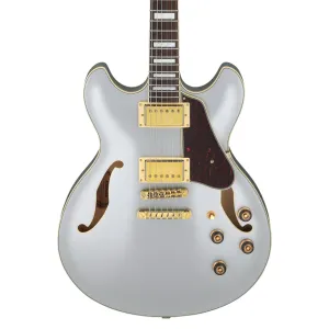 Ibanez AS73G Electric Guitar - Moonstone Silver Flat