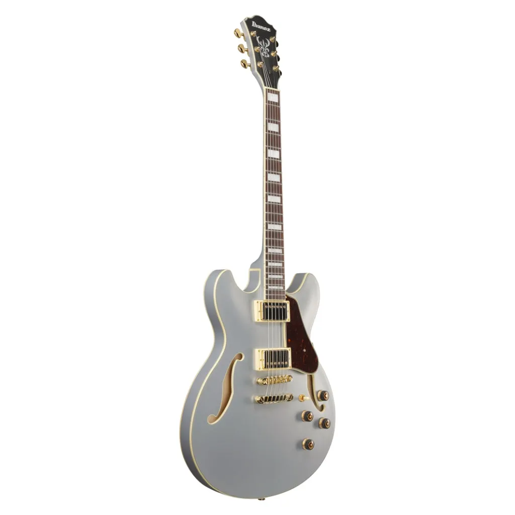 Ibanez AS73G Electric Guitar - Moonstone Silver Flat
