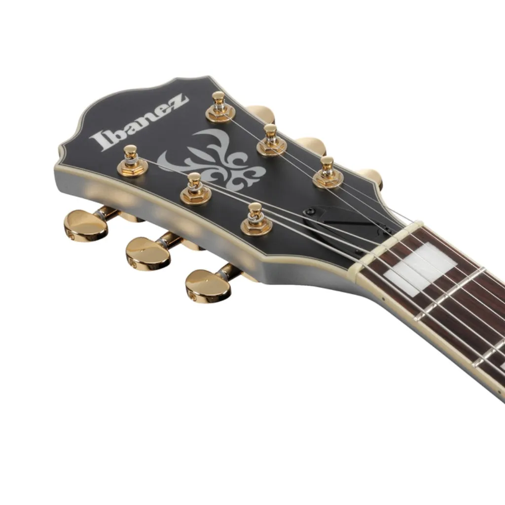 Ibanez AS73G Electric Guitar - Moonstone Silver Flat