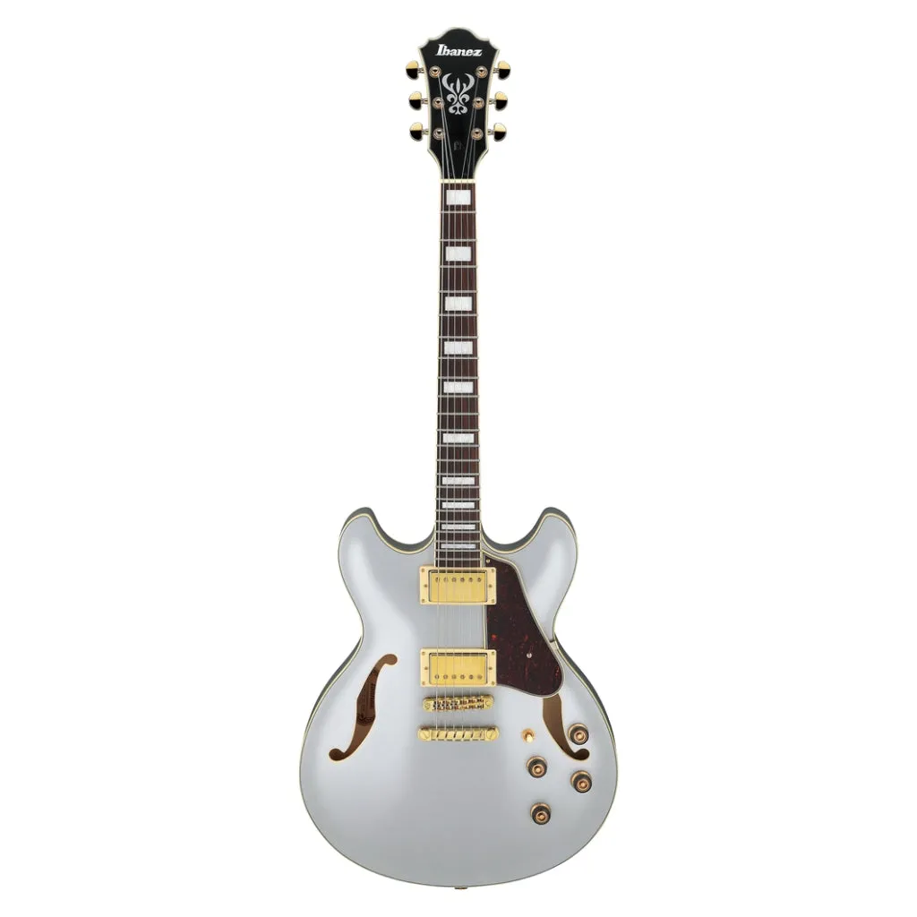 Ibanez AS73G Electric Guitar - Moonstone Silver Flat