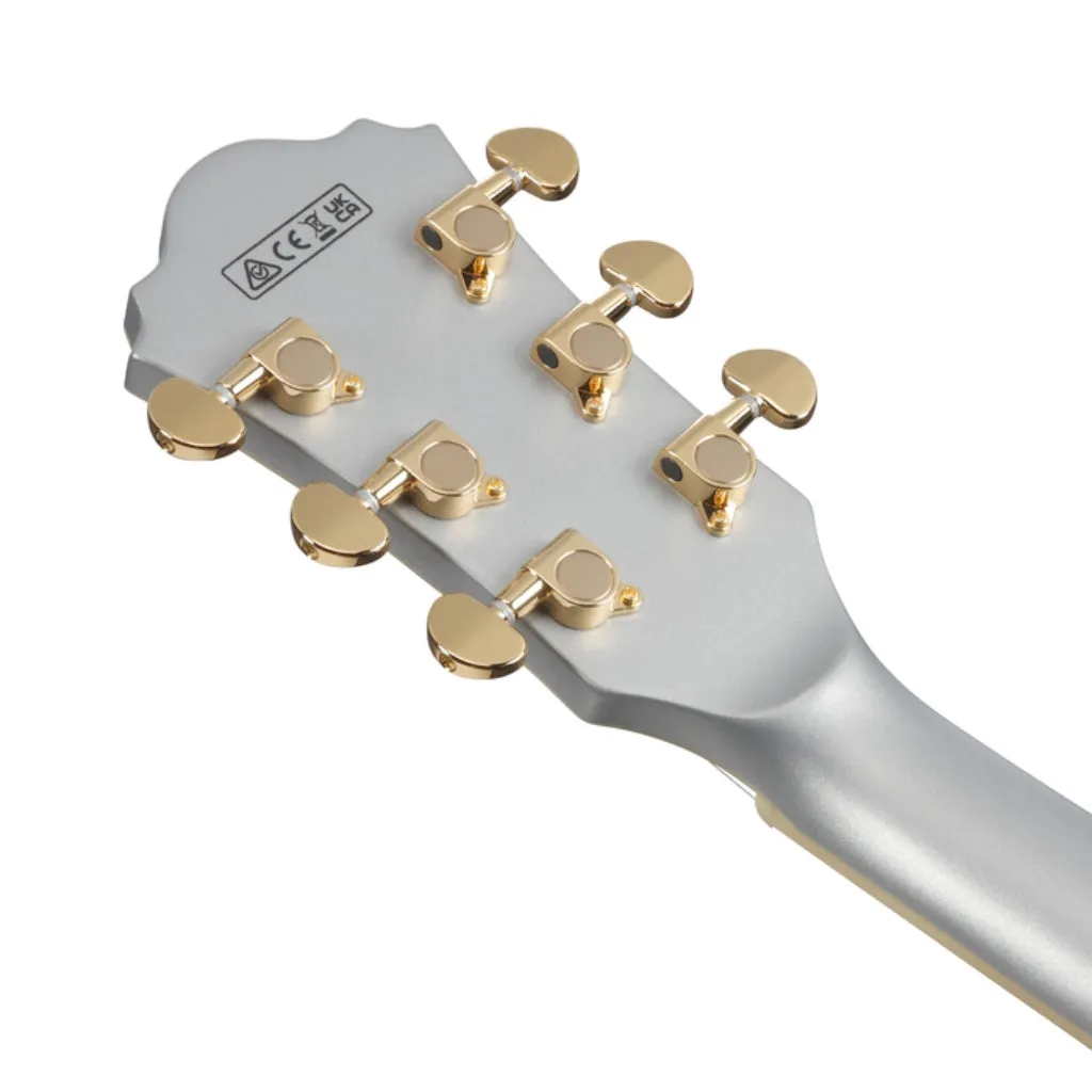 Ibanez AS73G Electric Guitar - Moonstone Silver Flat