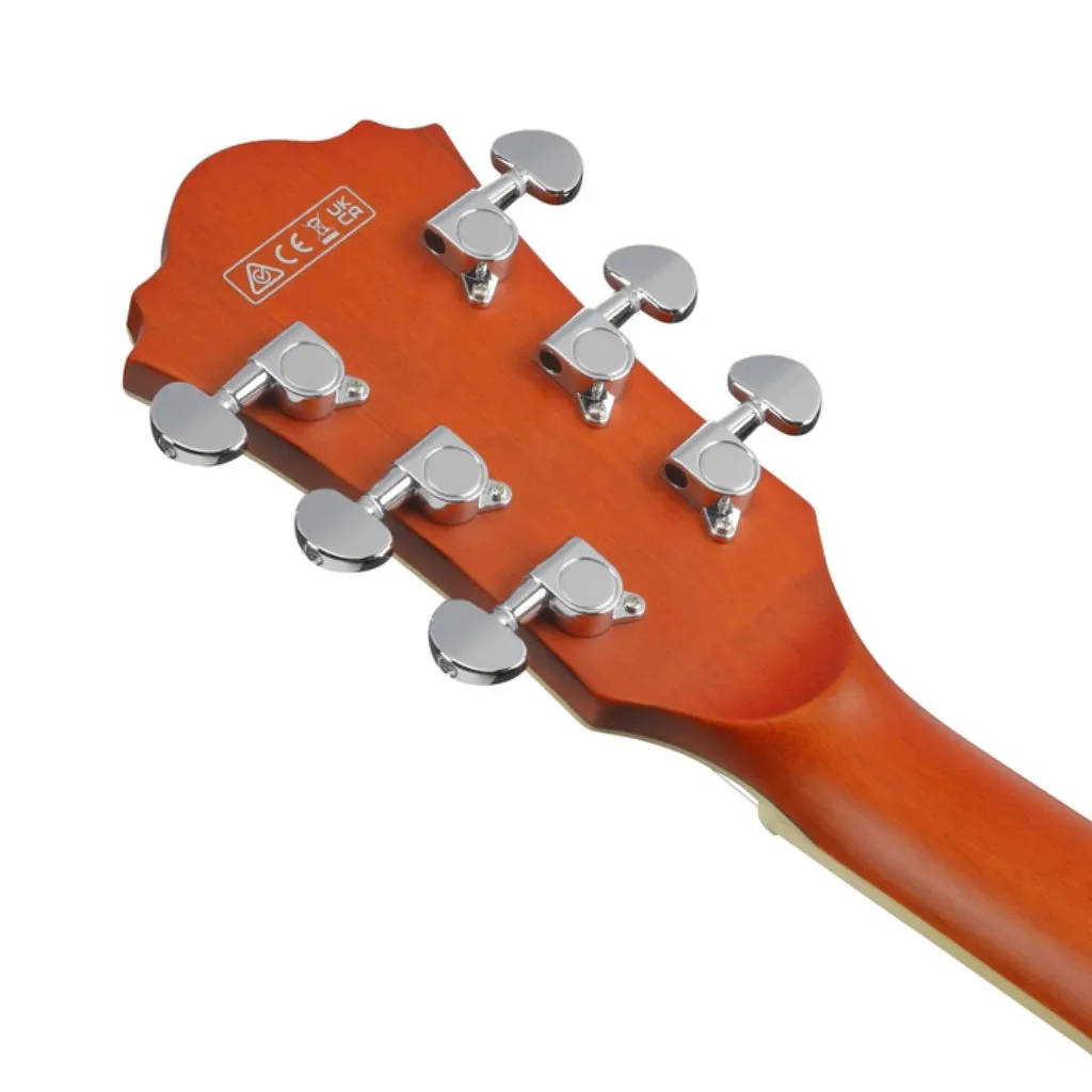 Ibanez AS73T Electric Guitar - Transparent Tangerine Flat