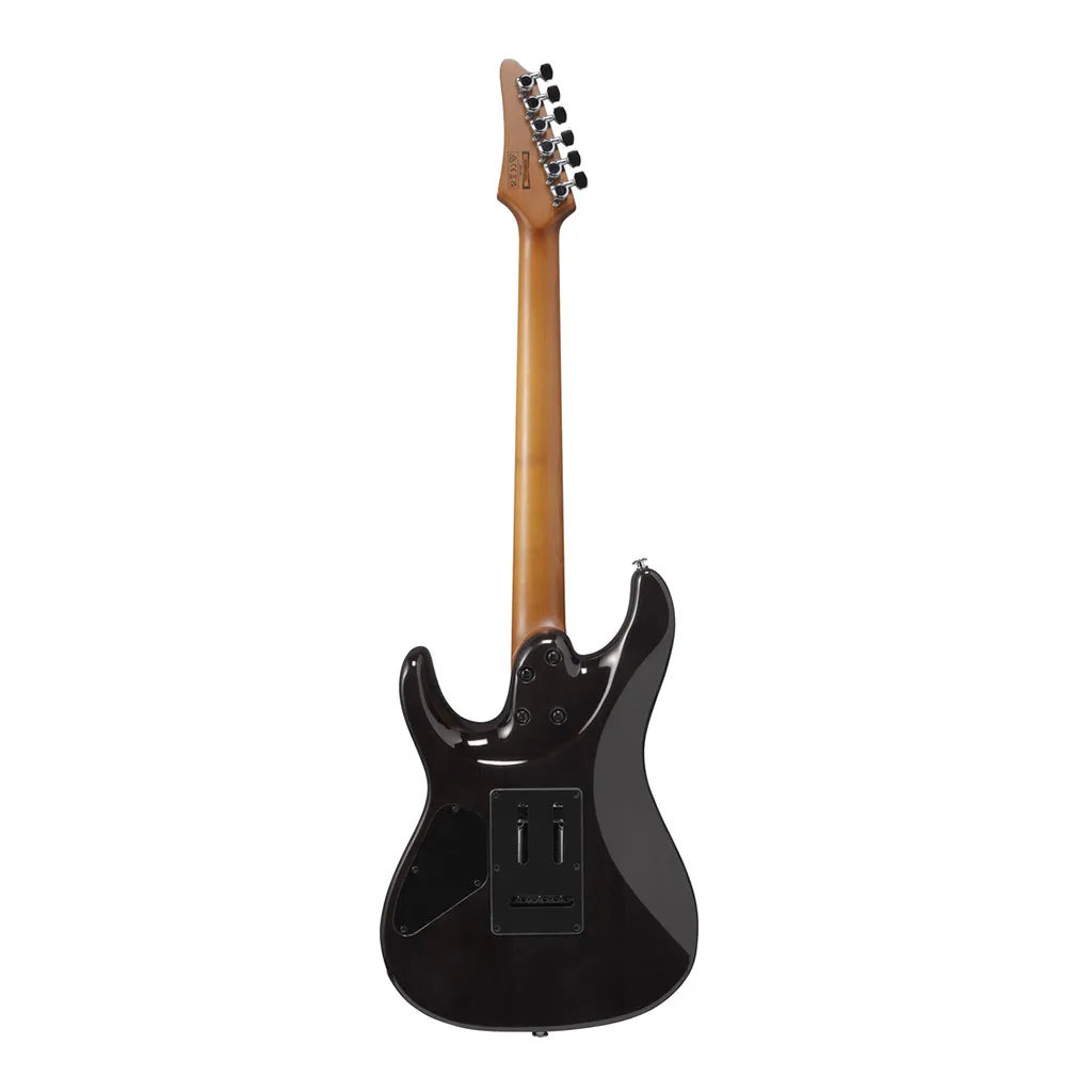 Ibanez AZ24S1F Flamed Maple Top with Jatoba Fretboard - Transparent Black Sunburst