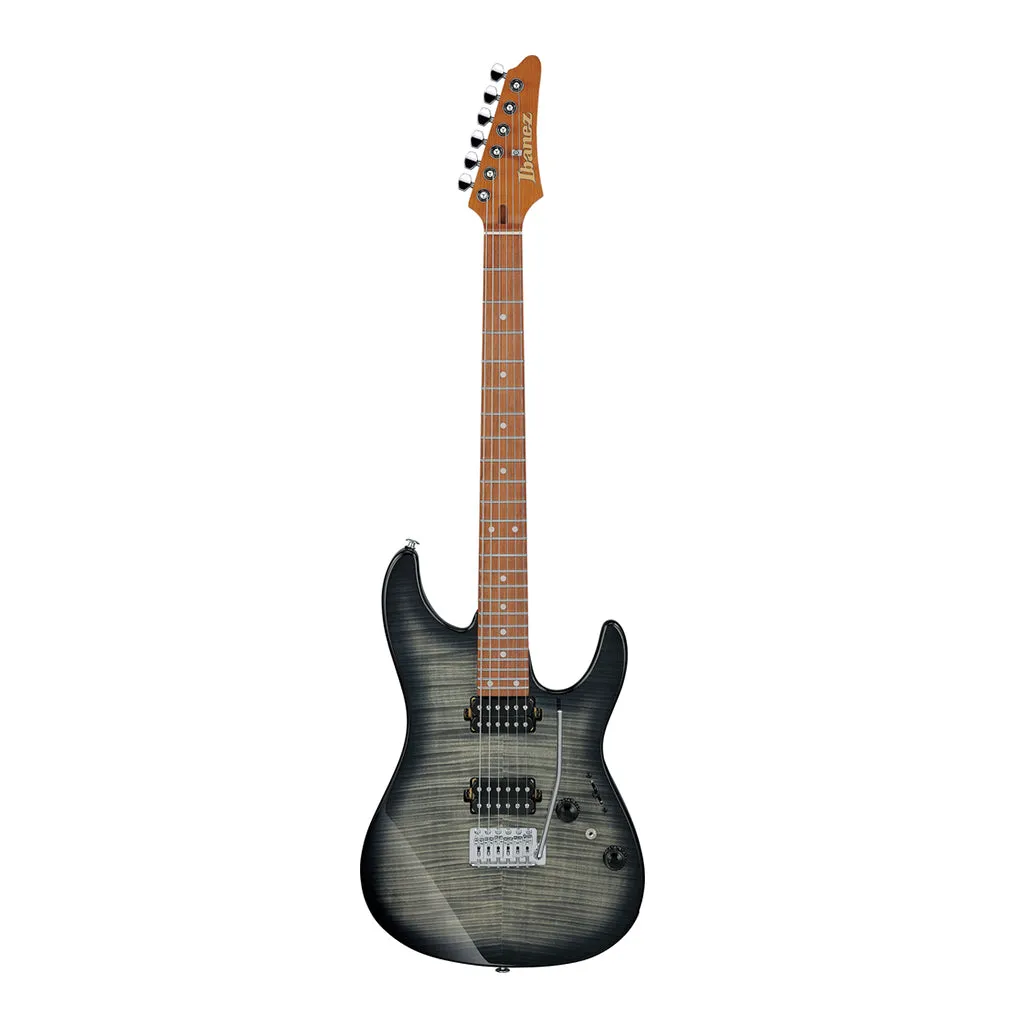 Ibanez AZ24S1F Flamed Maple Top with Jatoba Fretboard - Transparent Black Sunburst