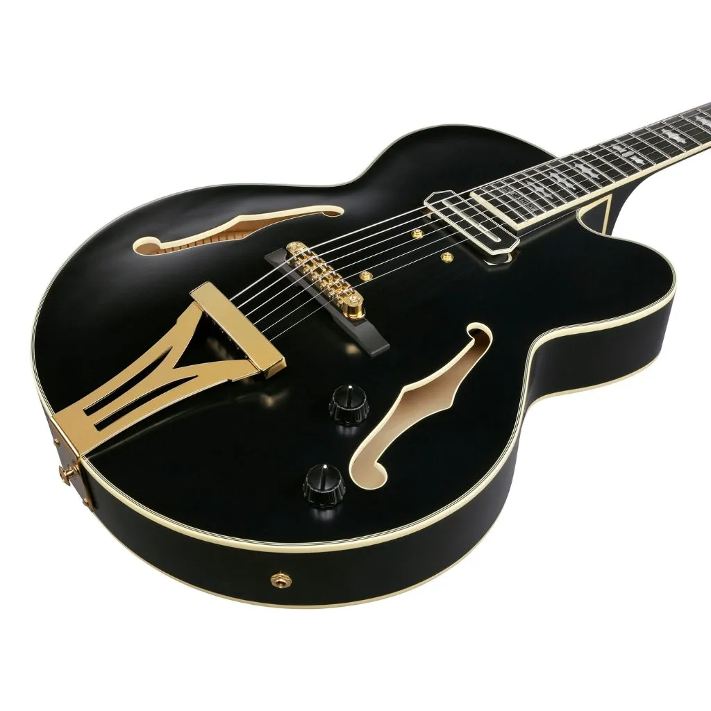 Ibanez PM3C Pat Metheny Signature Electric Guitar - Black Low Gloss