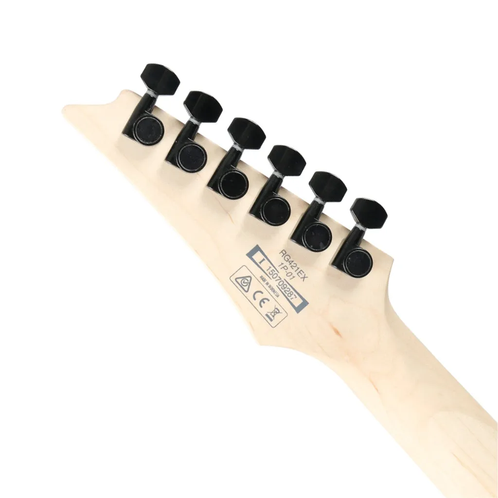 Ibanez RG421EXBKF Electric Guitar - Black Flat