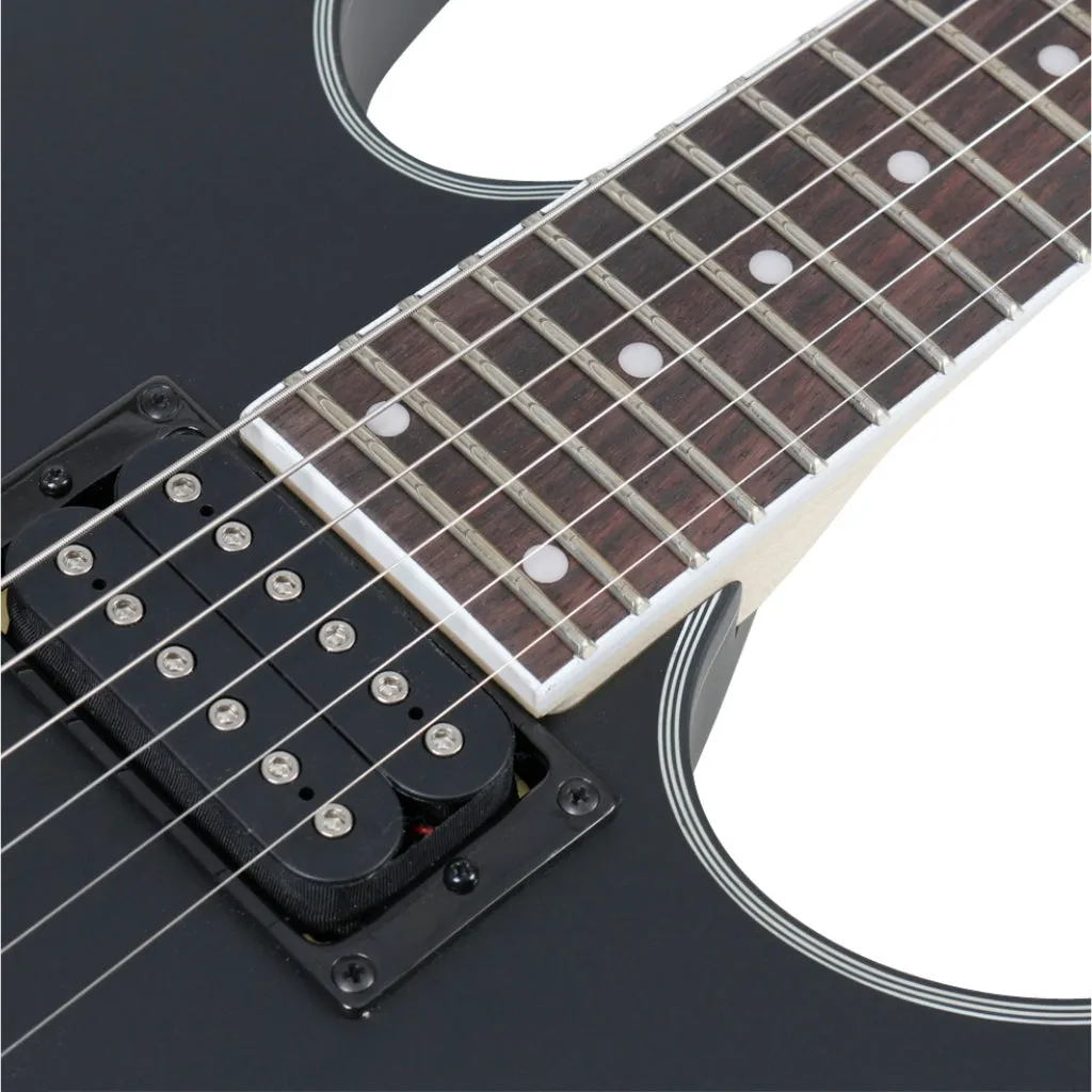 Ibanez RG421EXBKF Electric Guitar - Black Flat
