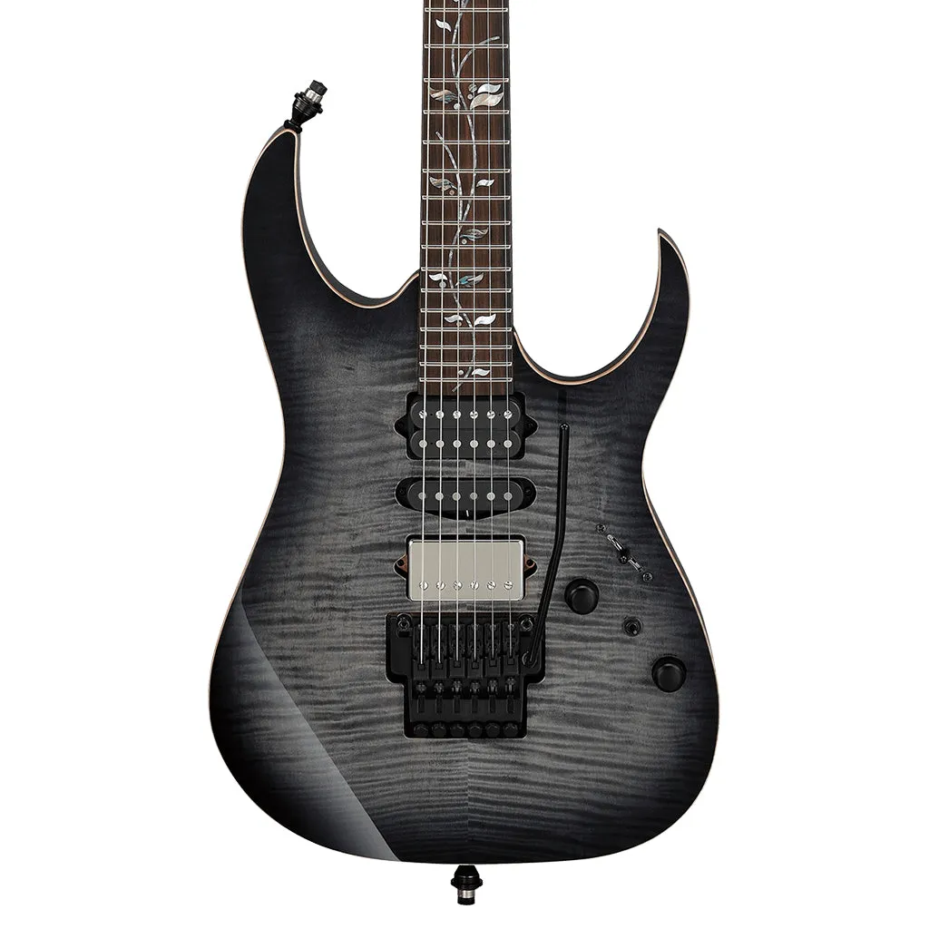 Ibanez - RG8870 j.custom Electric Guitar with Case - Black Rutile