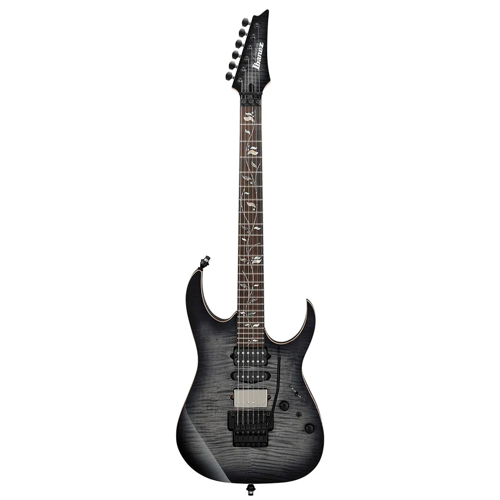 Ibanez - RG8870 j.custom Electric Guitar with Case - Black Rutile