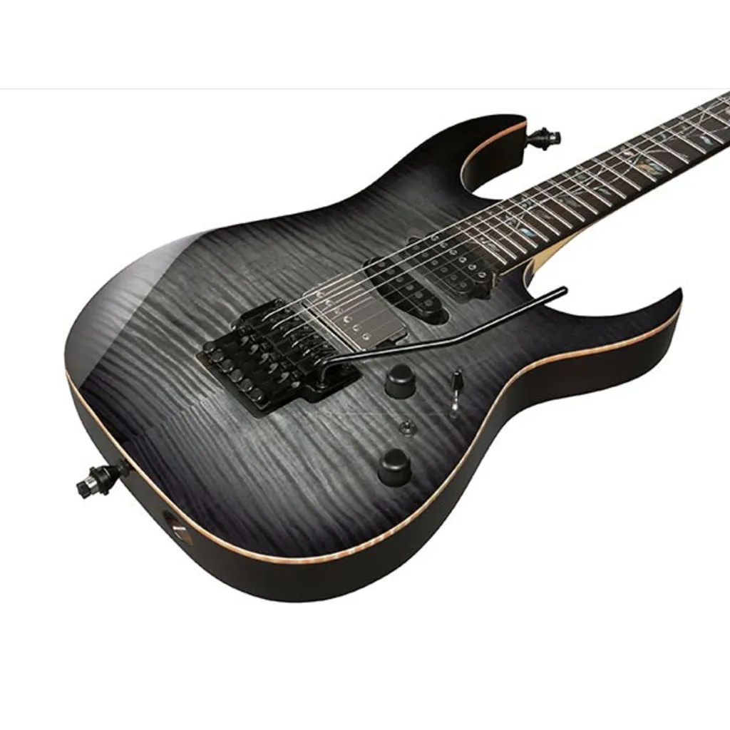 Ibanez - RG8870 j.custom Electric Guitar with Case - Black Rutile