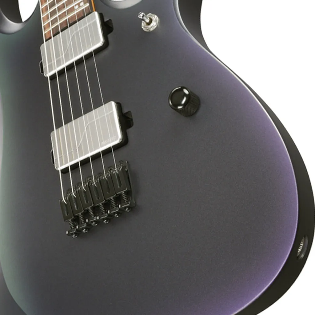 Ibanez RGD61 Nyatoh Body and Ebony Fretboard - Black Aurora Burst Matte