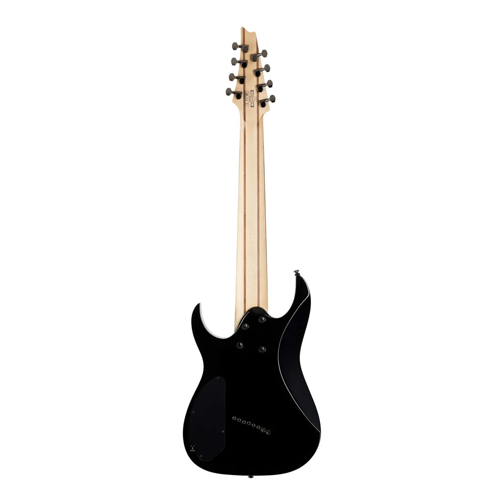 Ibanez RGMS8 BK Electric Guitar