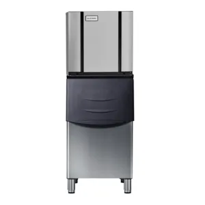 Ice-O-Matic Commercial Modular Full Cube Ice Makers 132kg with Storage Bin & Water Filter System