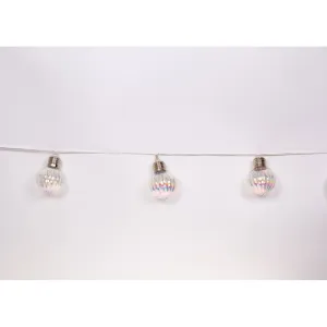 Iridescent String Light, 10 Bulbs