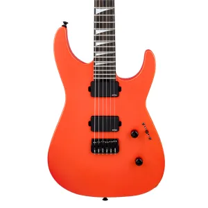 Jackson American Series Soloist SL2 HT Electric Guitar Ebony Fingerboard Satin Lambo Orange