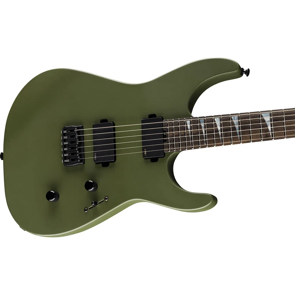 Jackson American Series Soloist SL2 HT in Matte Army Drab