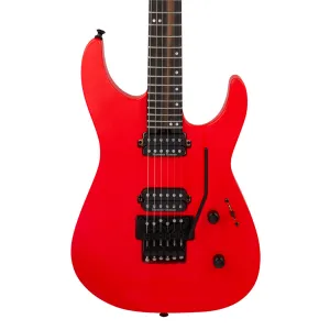 Jackson American Series Virtuoso Electric Guitar Streaked Ebony Fingerboard Rocket Red