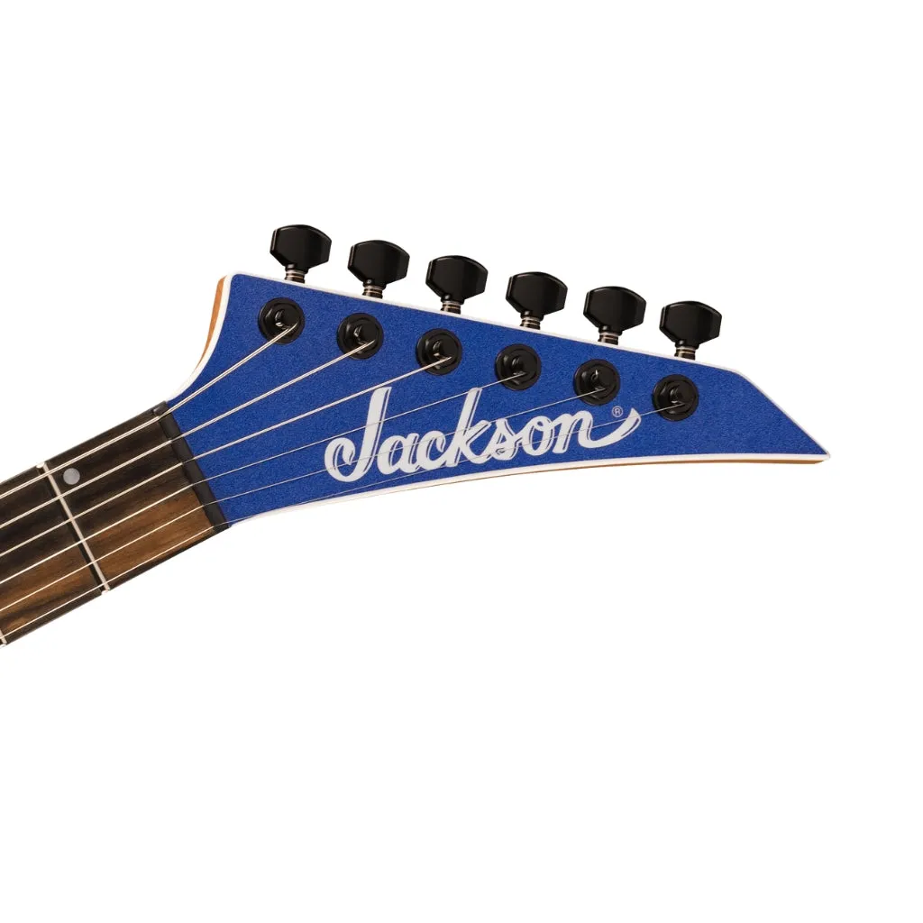 Jackson American Series Virtuoso Hardtail with Streaked Ebony Fingerboard - Mystic Blue