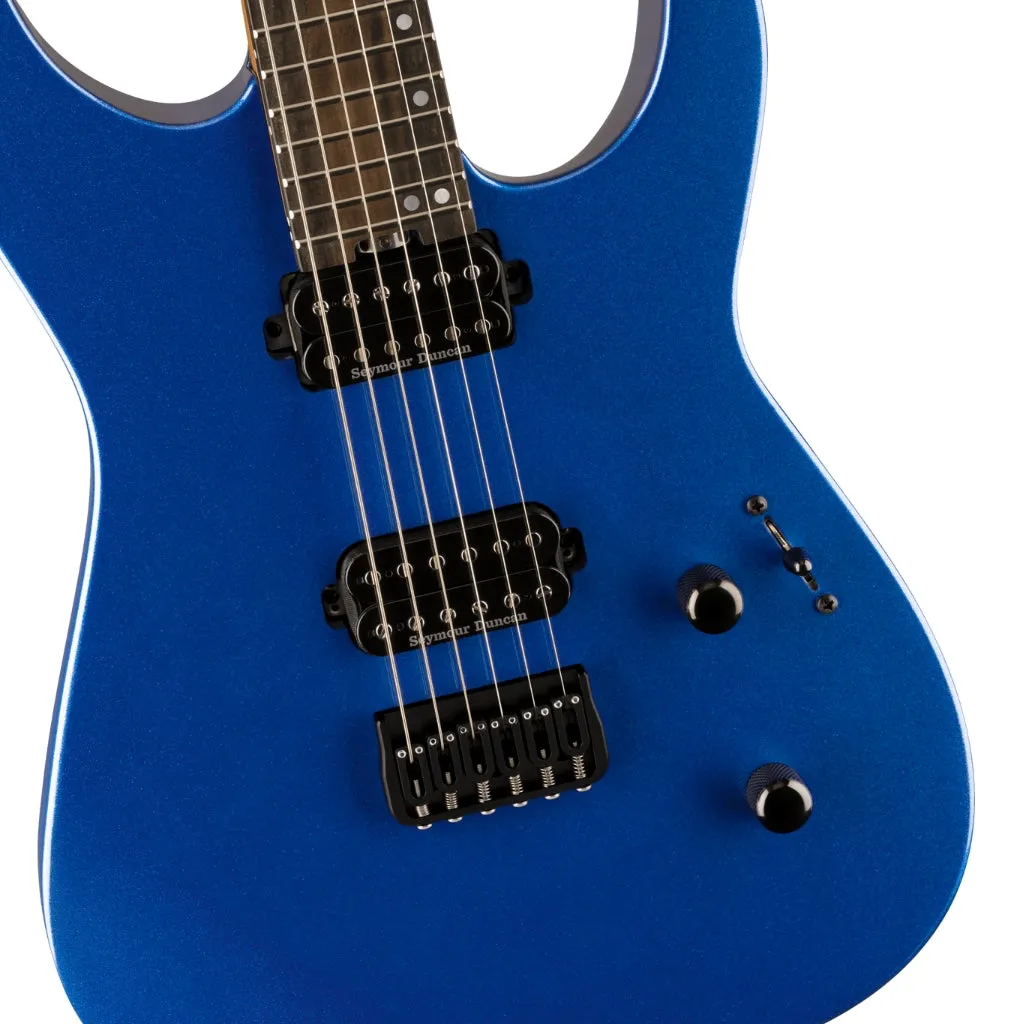Jackson American Series Virtuoso Hardtail with Streaked Ebony Fingerboard - Mystic Blue