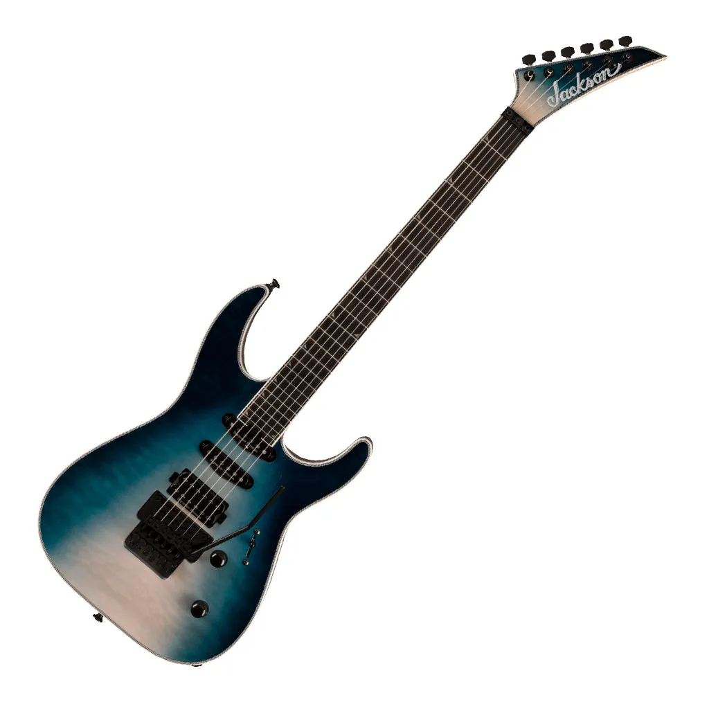 Jackson Pro Plus Series Soloist SLA3Q, Polar Burst, Ebony Fingerboard