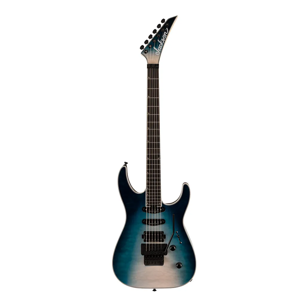 Jackson Pro Plus Series Soloist SLA3Q, Polar Burst, Ebony Fingerboard