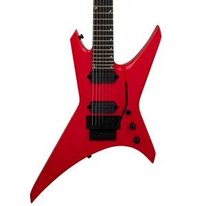 Jackson Pro Series Signature Dave Davidson Warrior WR7 Electric Guitar Ebony Fingerboard Ferrari Red