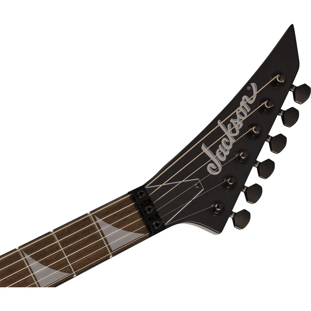 Jackson X Series Rhoads RRX24 in Battleship Gray with Black Bevels