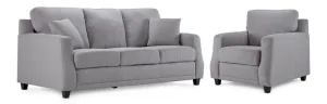 Jessica Sofa and Chair Set - Dove